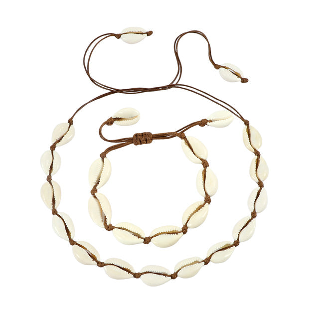 Muschel Band | Muscheln Halskette, Armband