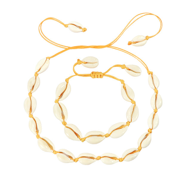 Muschel Band | Muscheln Halskette, Armband