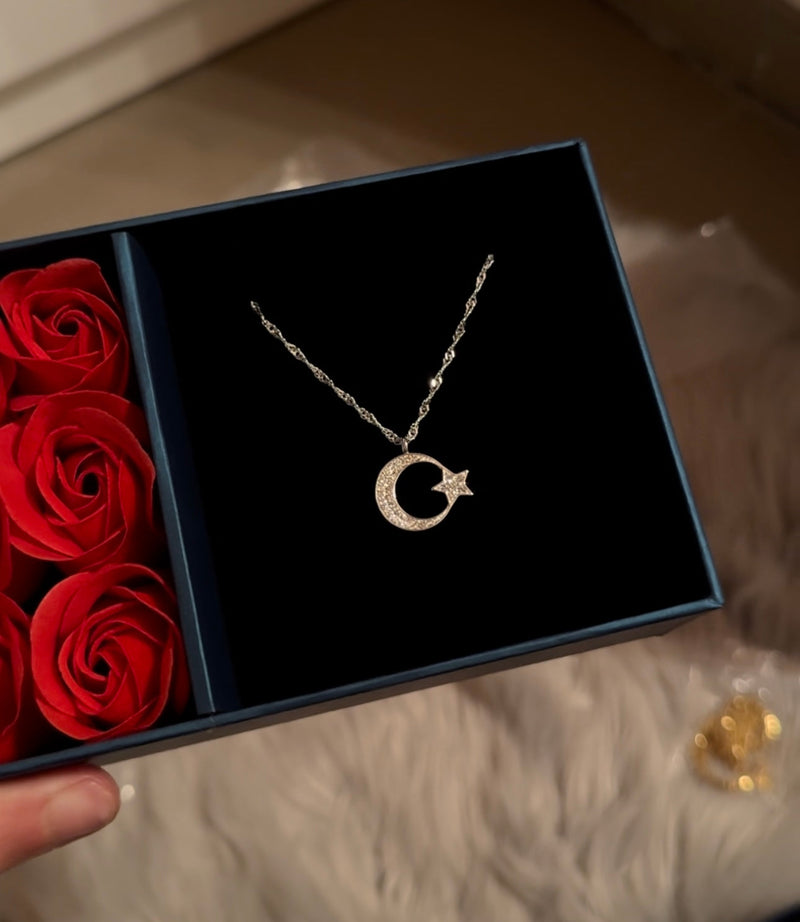 Länder Wappen Kette | Armband | Halskette | 18 Karat Vergoldung | Set