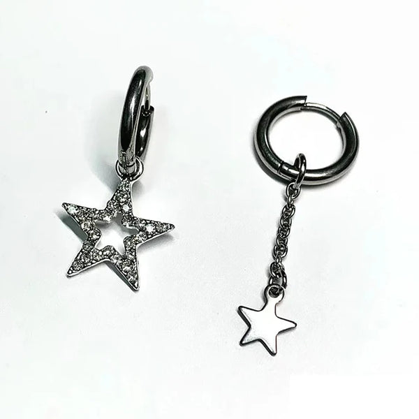Punk Accessoires | Y2K Schmuck | Hoop Ohrringe | Grunge Stil