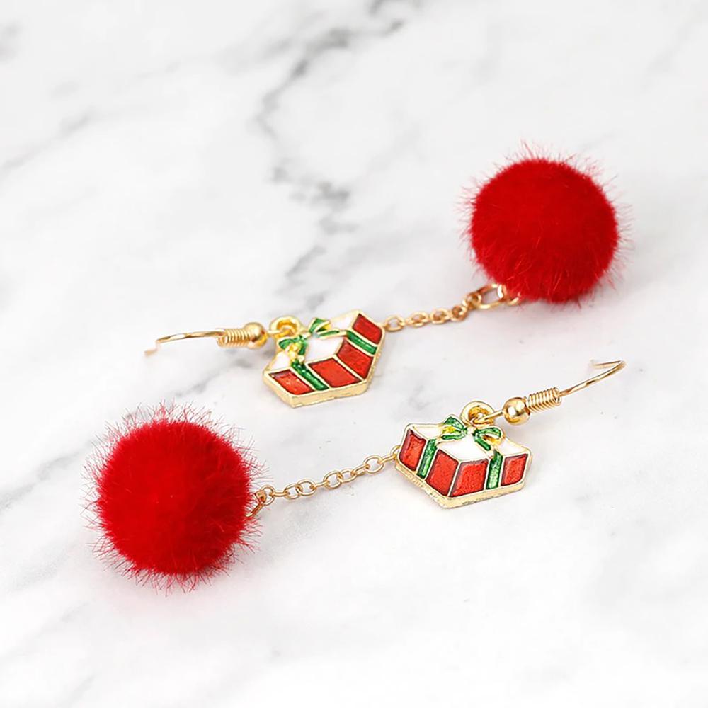 Fabelhafte Weihnachtsfleisch Ohrringe