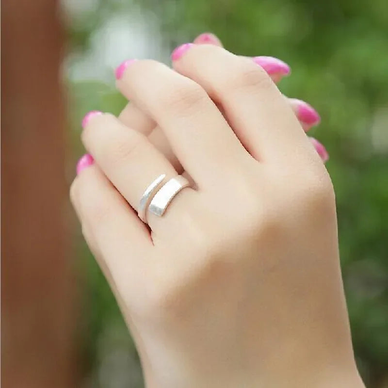 Große Ringe aus 925er Sterlingsilber für Frauen und Mädchen - Bohemian Schmuck Großhandel