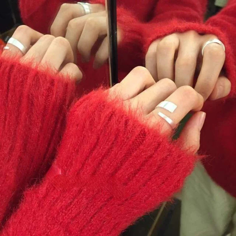 Große Ringe aus 925er Sterlingsilber für Frauen und Mädchen - Bohemian Schmuck Großhandel