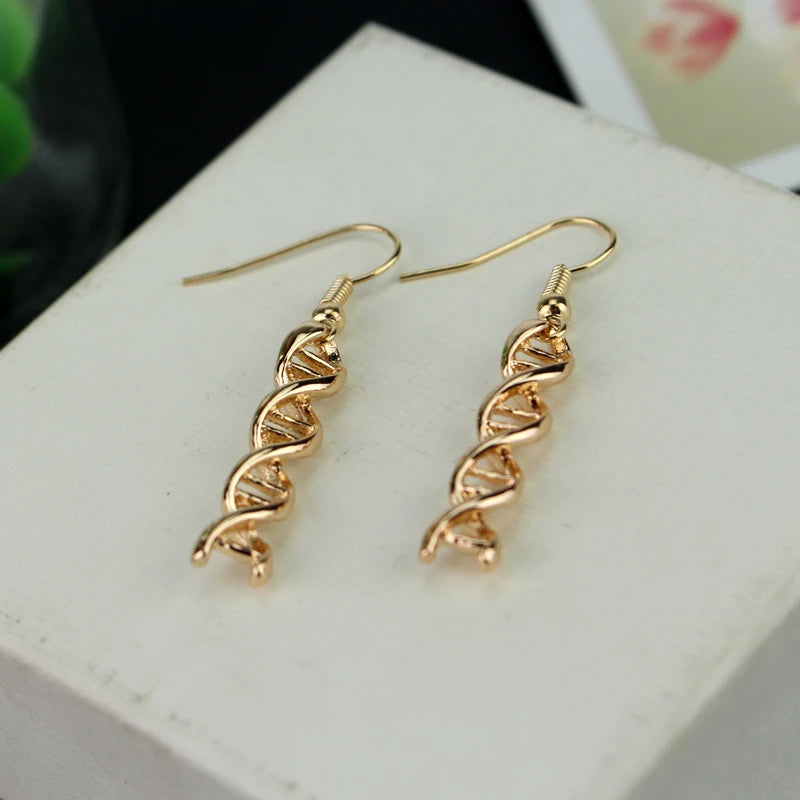 Modische Molekül Ohrringe mit Hakenverschluss