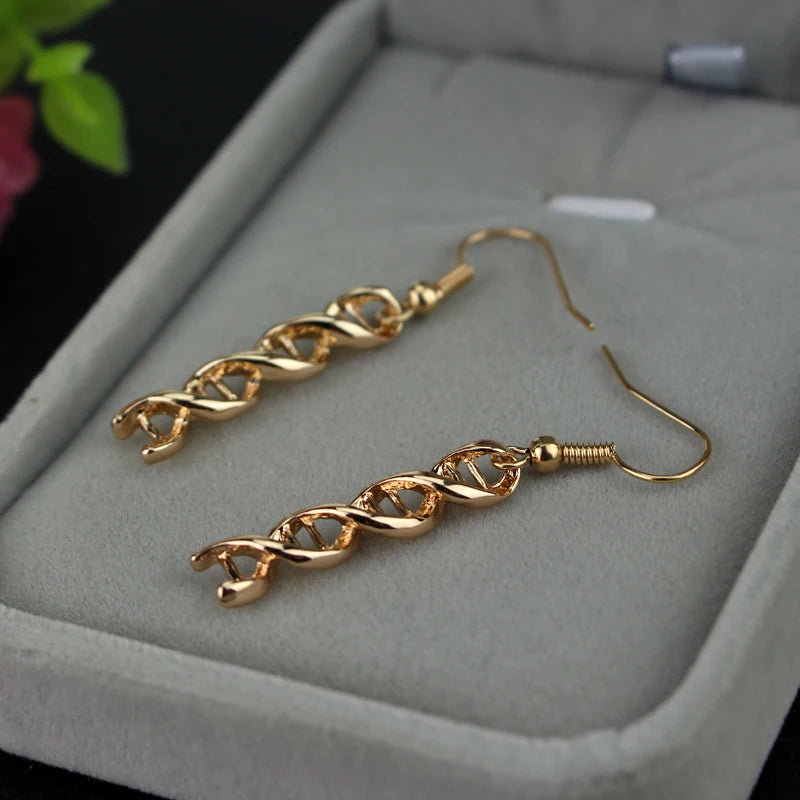 Modische Molekül Ohrringe mit Hakenverschluss