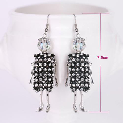 Fashionista Perlen Doll Ohrrings Kollektion