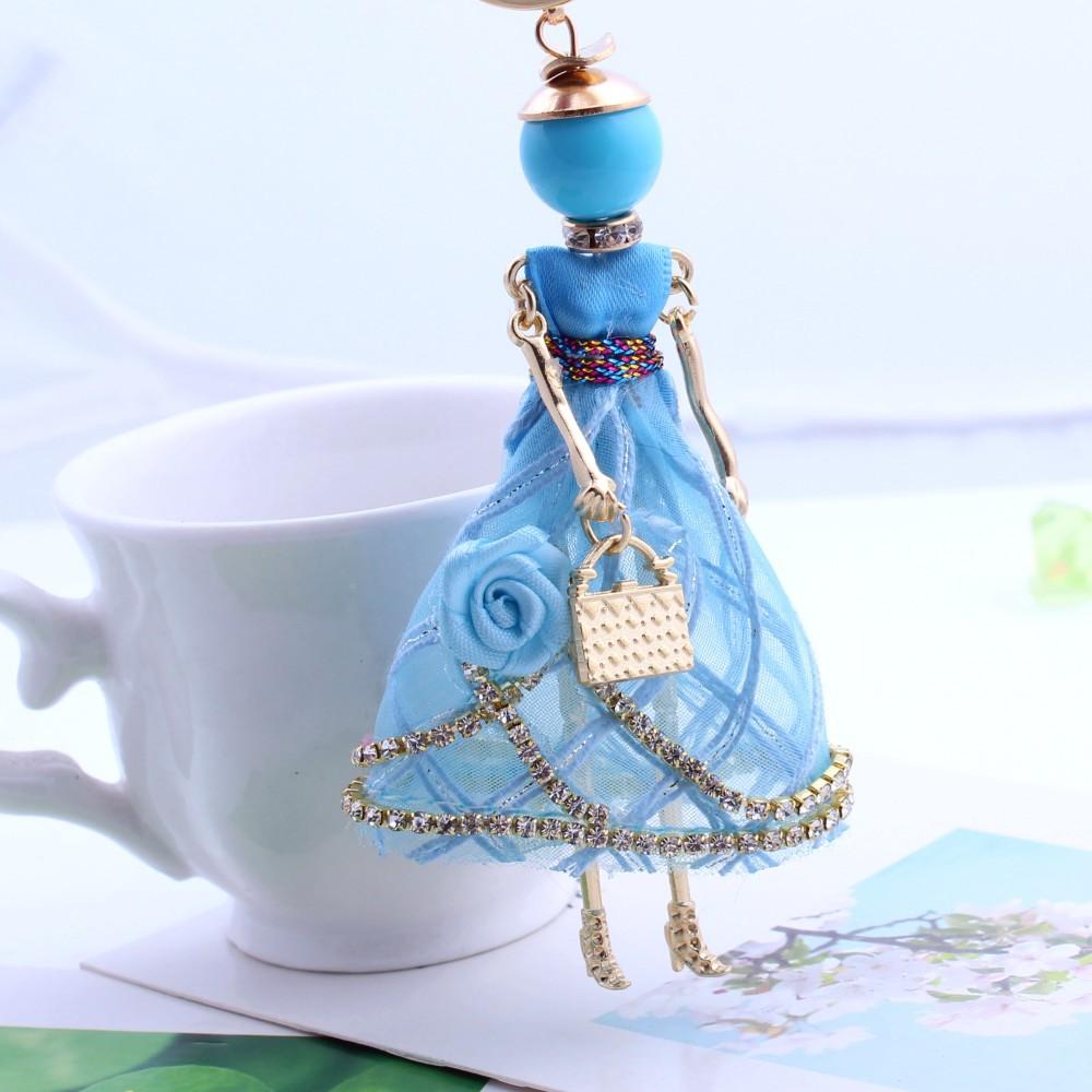 Fashionista Puppe Bejeweled Long Halskette