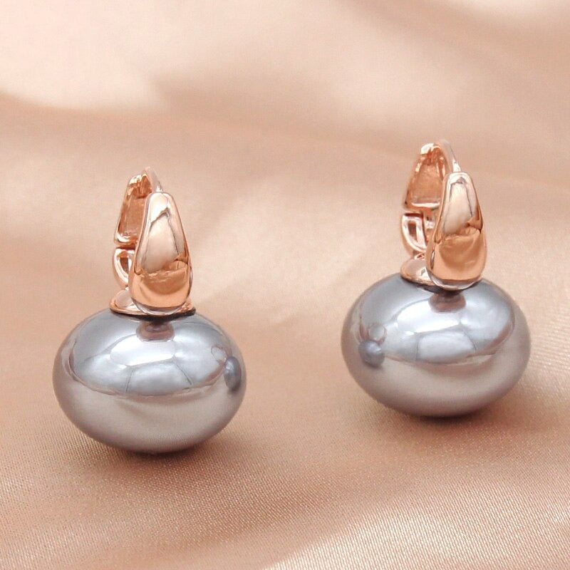Süßwasser Chic Pearl Dangle Ohrringe