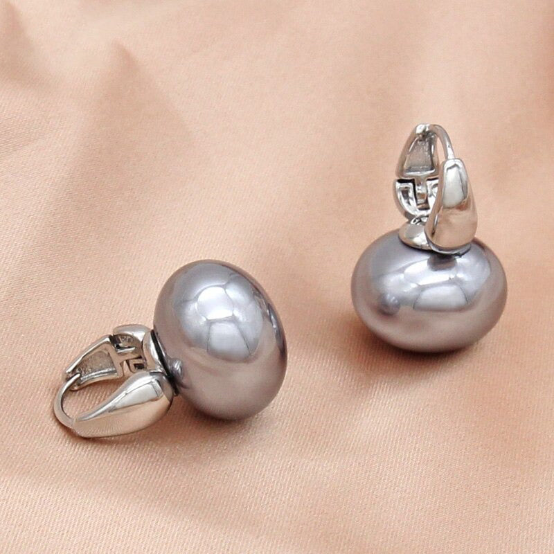 Süßwasser Chic Pearl Dangle Ohrringe