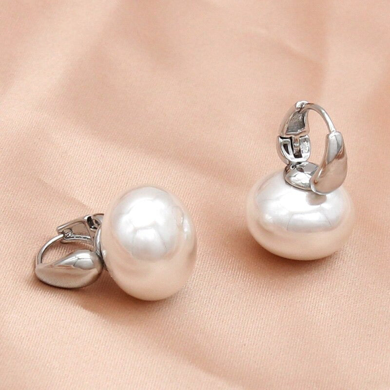 Süßwasser Chic Pearl Dangle Ohrringe