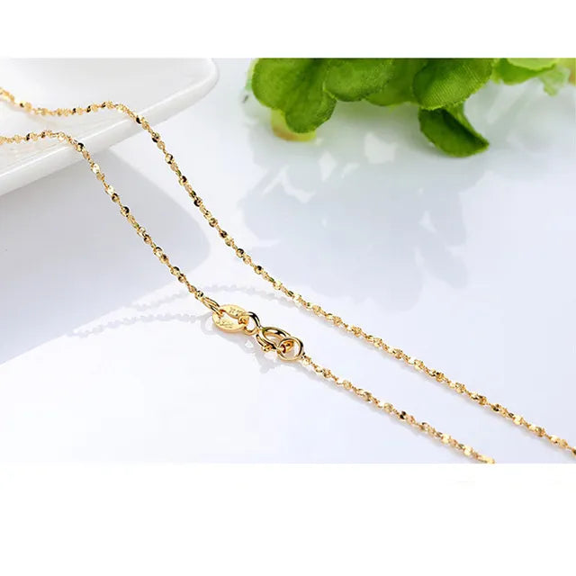 Hochwertige Halsketten aus 14 Karat Gold für Damen