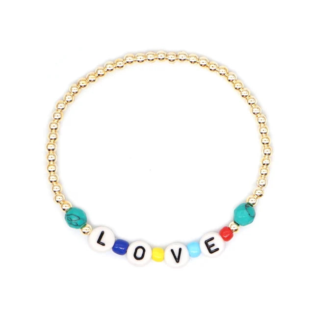 Boho Miyuki Herz Armband für Frauen - Handgemachter Freundschaftsschmuck als Valentinstagsgeschenk - Armbänder - Online-Shop