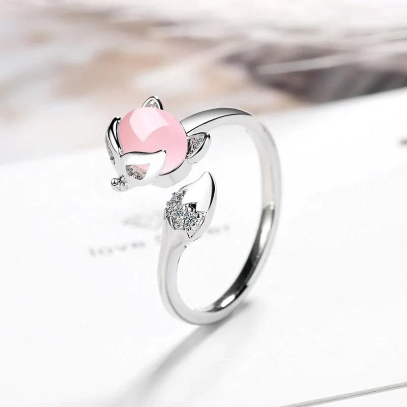 Offener Ring mit hohlem Zirkon im exquisiten Design der Spitzenklasse