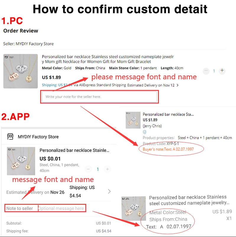 Liebesbrief | Liebesbrief Umschlag Anhänger Halskette