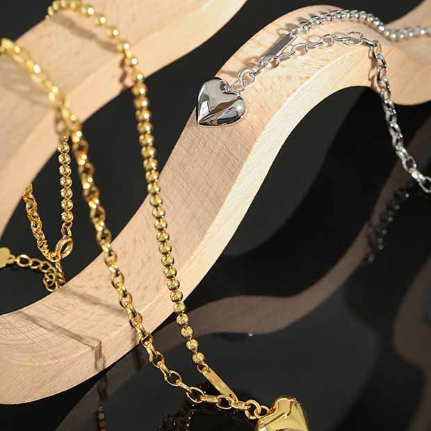 Gesegnete Herz-Halskette