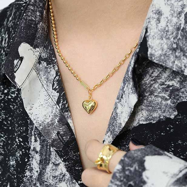 Gesegnete Herz-Halskette