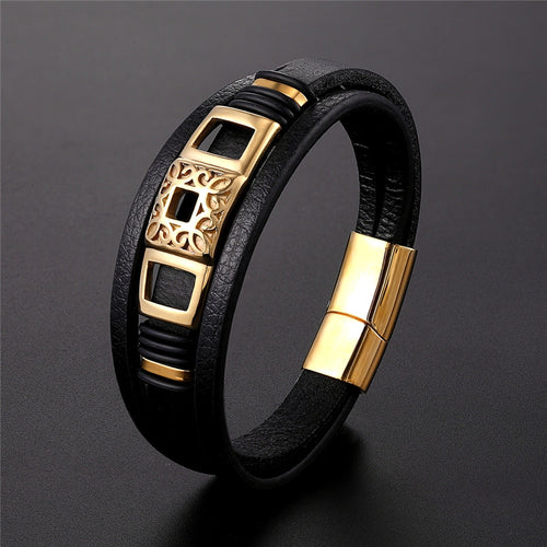 Armband 'Schwarzer Diamant'