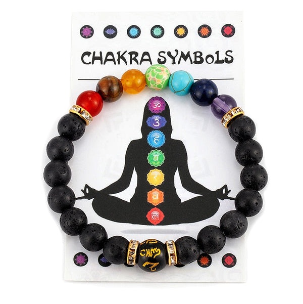 7-Chakra-Armband