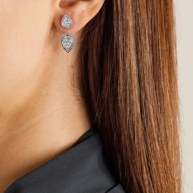 Hochwertige 925 Sterling Silber Ohrhänger für Damen