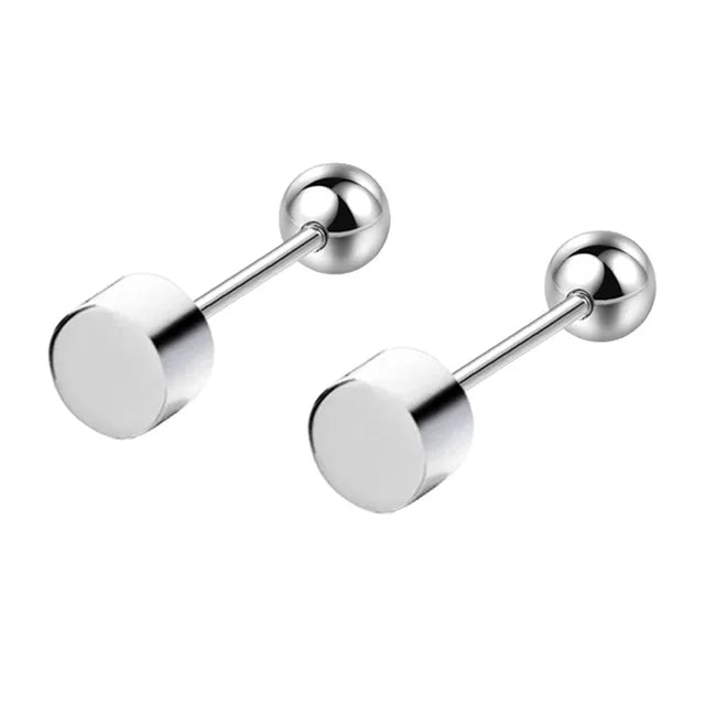 Hochwertiger 925 Sterling Silber Schmuck für Damen - Neue modische quadratische Stern Ohrstecker XY0234