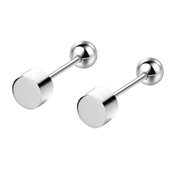 Hochwertiger 925 Sterling Silber Schmuck für Damen - Neue modische quadratische Stern Ohrstecker XY0234