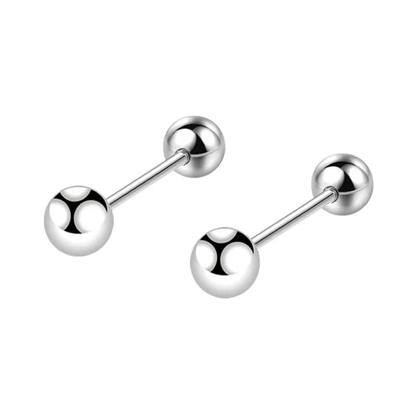 Hochwertiger 925 Sterling Silber Schmuck für Damen - Neue modische quadratische Stern Ohrstecker XY0234