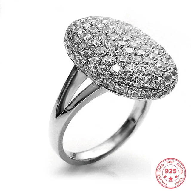 Modische S925 Ringe für Damen Schmuck Vampir Twilight Bella 5A Zirkon Verlobungsring Hochzeit Party Cosplay Ring