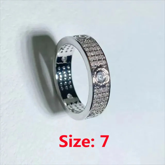 Elegantes Armband für Damen mit Zirkonia und Edelstahlvergoldung in 18 Karat Gold | Silberringe aus S925 Silber | Schmuckgeschenk