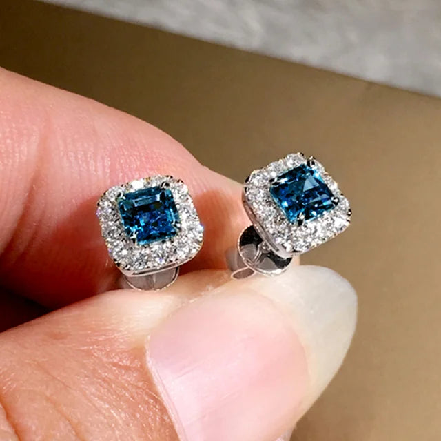 Grüne Hochzeitsstecker Ohrringe | Goldene Grüne Stecker Ohrringe | Grüner Schmuck Stecker Ohrringe