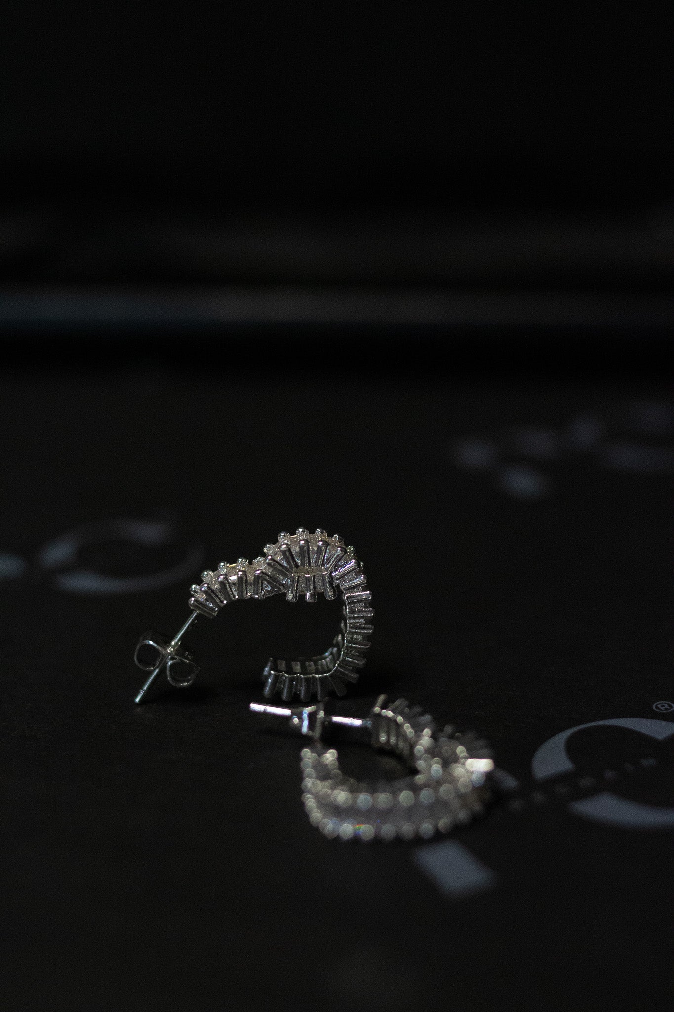 Herz Creolen I Ohrringe I Herz Ohrringe I Gold & Silber I wasserfest & nickelfrei