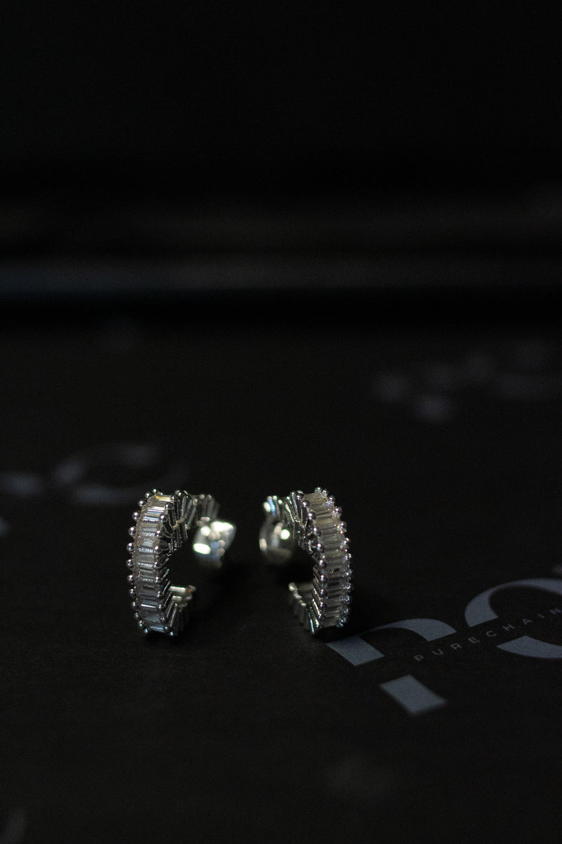 Herz Creolen I Ohrringe I Herz Ohrringe I Gold & Silber I wasserfest & nickelfrei