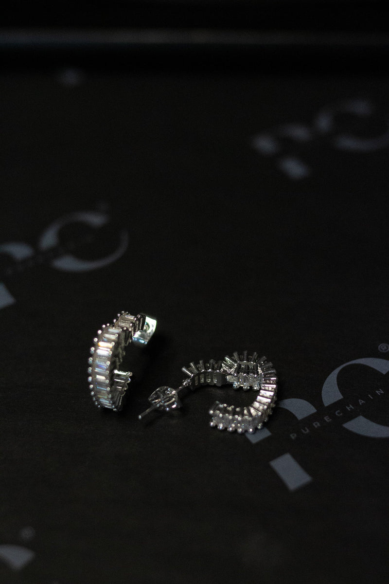 Herz Creolen I Ohrringe I Herz Ohrringe I Gold & Silber I wasserfest & nickelfrei