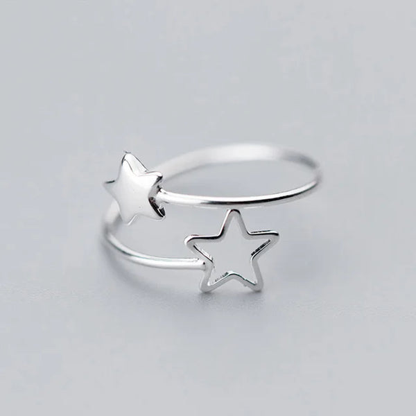 Hochwertiger 925 Sterling Silber Ring Estrella Accessoires