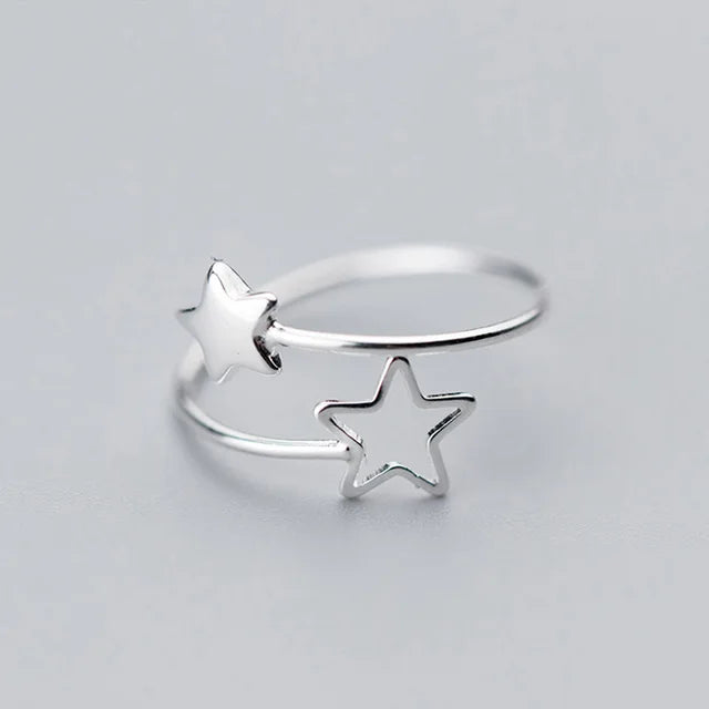 Hochwertiger 925 Sterling Silber Ring Estrella Accessoires