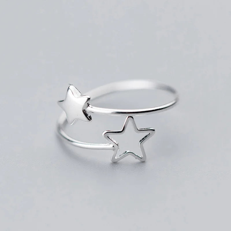 Hochwertiger 925 Sterling Silber Ring Estrella Accessoires