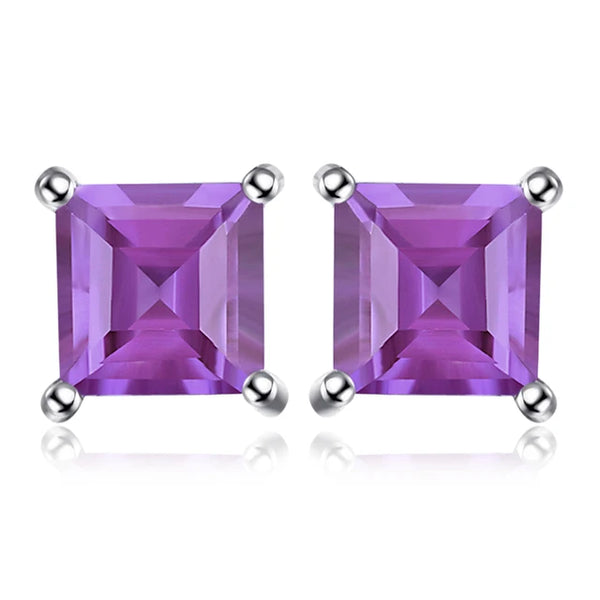 Edelsteinohrringe Smaragd Rubin | Silberohrringe Topas Saphir