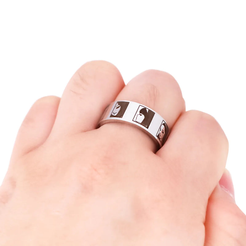 Anime Schmuck aus Edelstahl | Herrenringe und Accessoires - Damen Fingerringe
