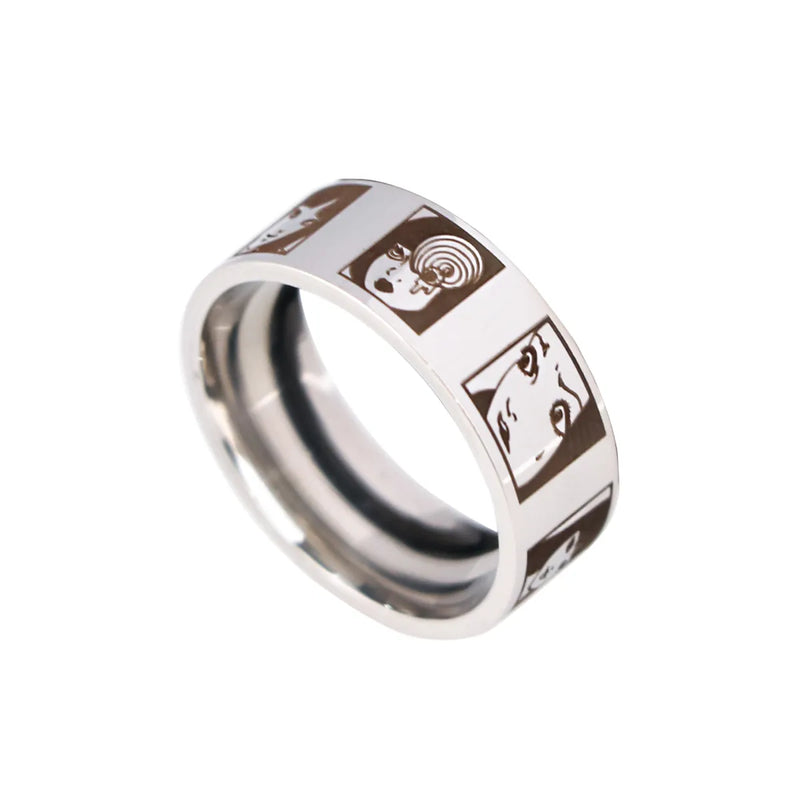 Anime Schmuck aus Edelstahl | Herrenringe und Accessoires - Damen Fingerringe