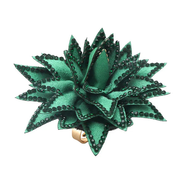 Bohemian Kristall Blumenring für Frauen, offener Finger, Anillos Strandparty Schmuckgeschenk