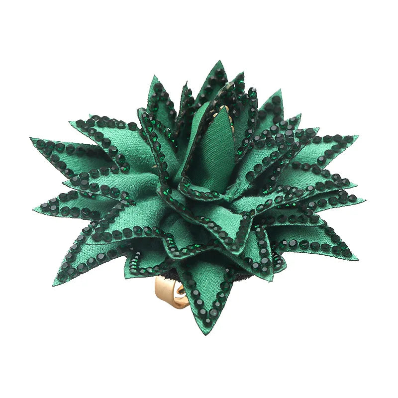 Bohemian Kristall Blumenring für Frauen, offener Finger, Anillos Strandparty Schmuckgeschenk