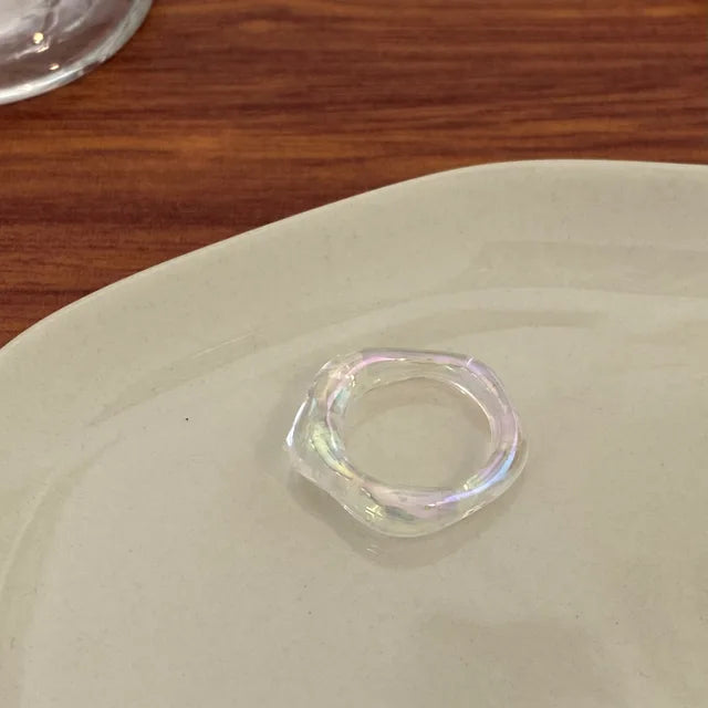 Verstellbarer Fingerring im koreanischen Stil - Vintage Gänseblümchen Blumenring für Frauen