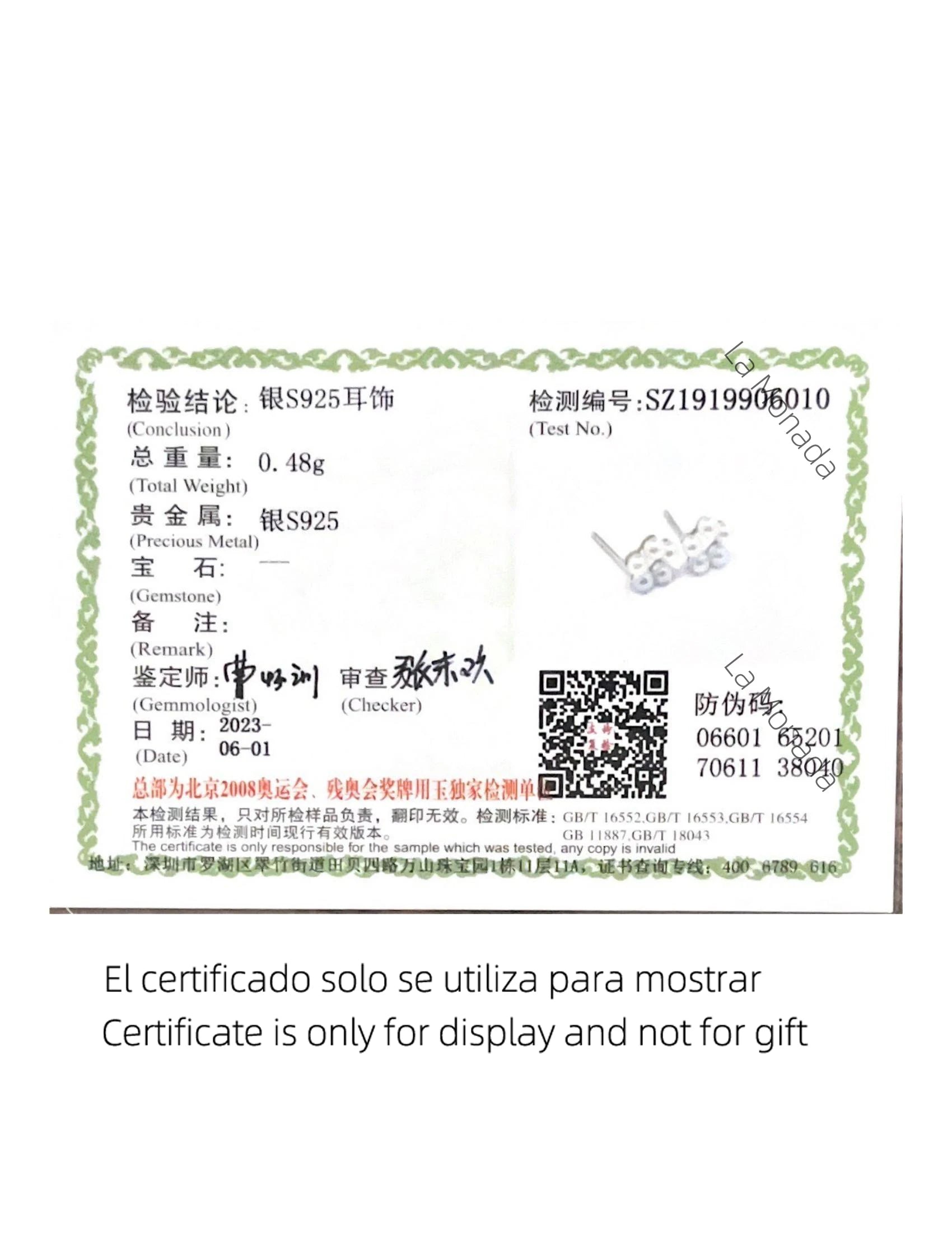 Perlenohrstecker aus Sterlingsilber | Blumenohrstecker aus 925er Sterlingsilber