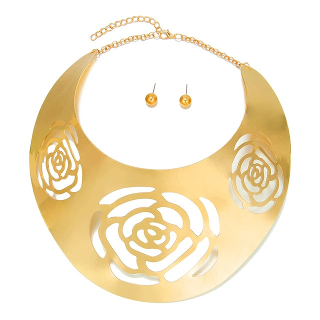 African Style Necklace Set | Choker Indian Statement Necklaces