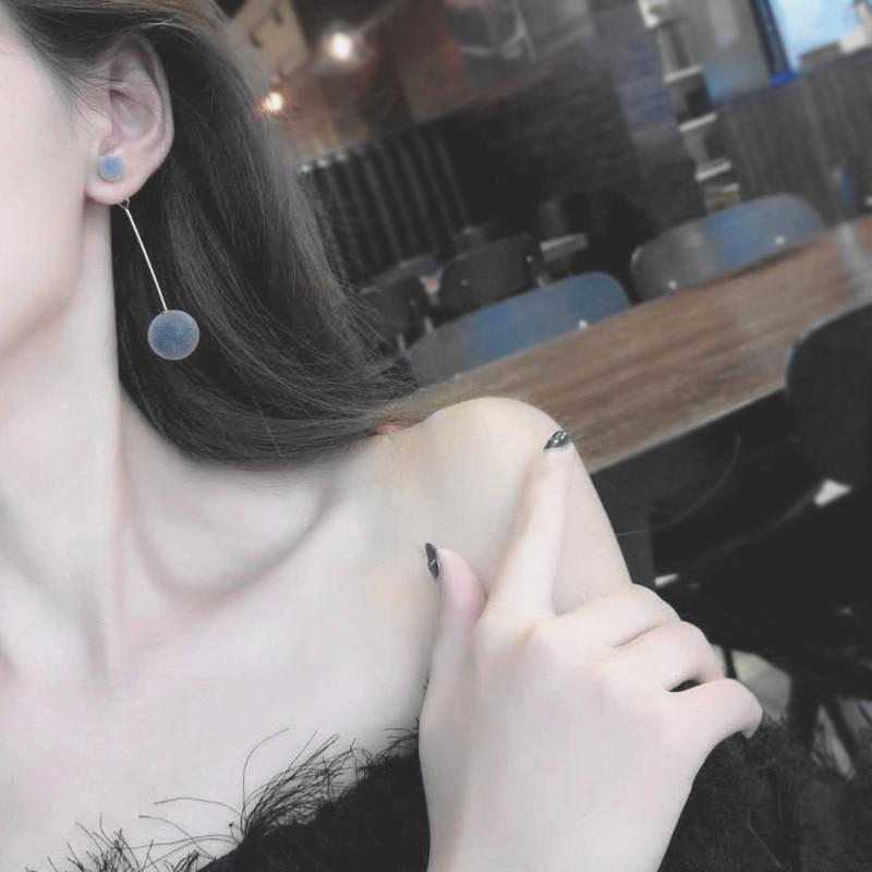 Langer Schicker Ball Drop Wunderschöne Sommerohrringe