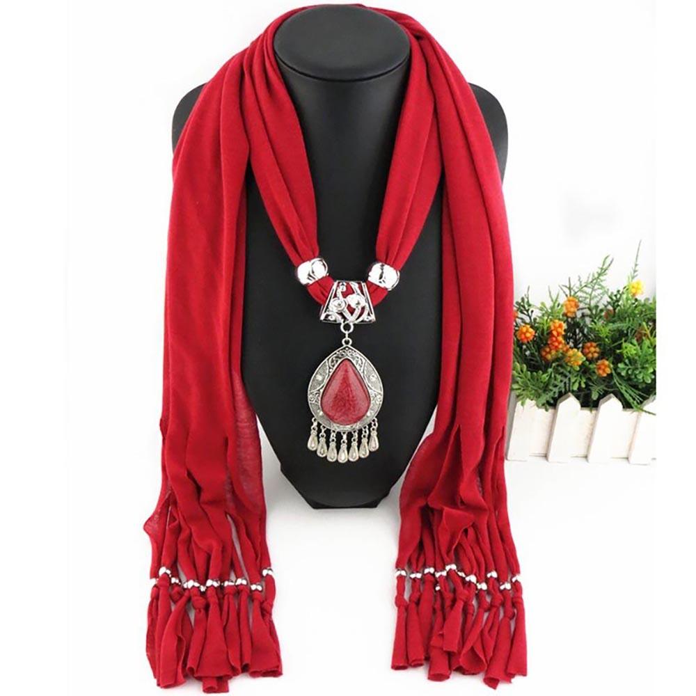 Luxuriöser Sommer Chiffon Schal Mit Wasservertreibanhänger Und Quasten