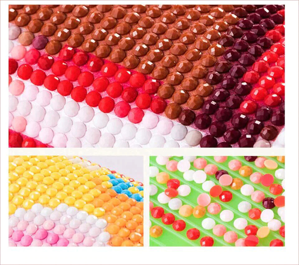 Bunter Baum 5D-Diamant-Wandteppich