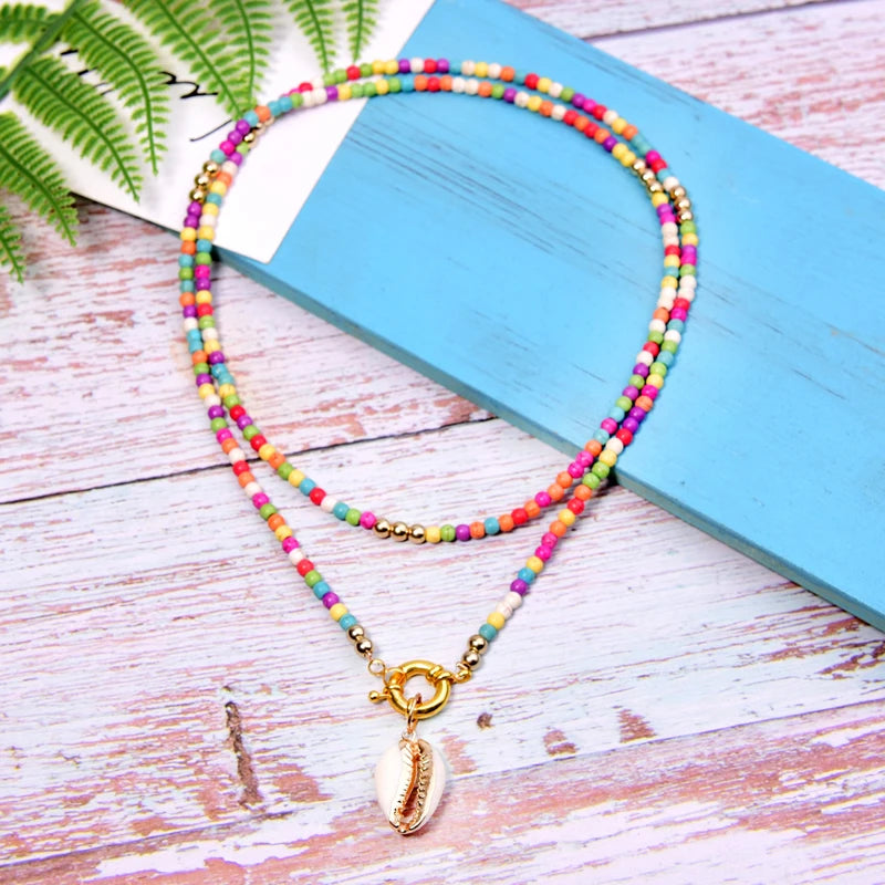 Bohemian Halskette Anhänger | Mondmädchen Bohemian Halskette | Große Bohemian Halsketten