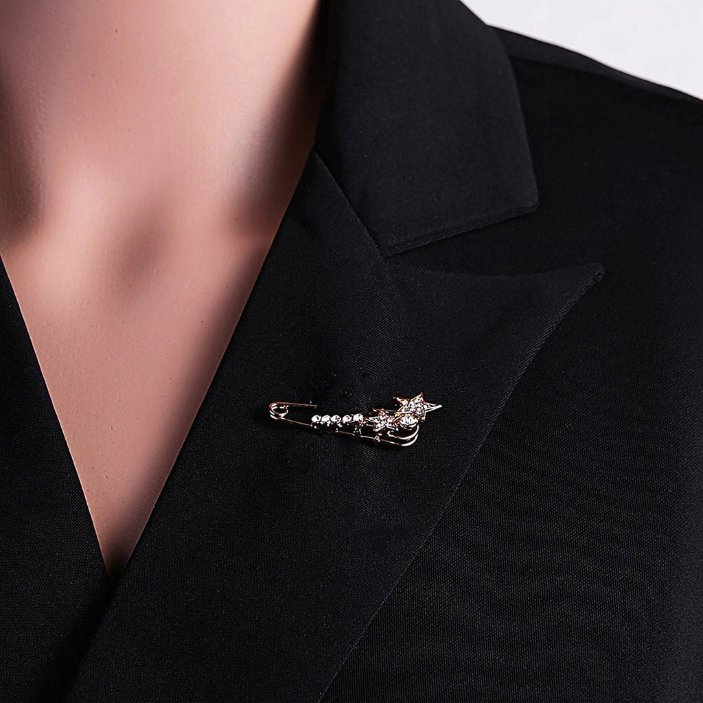 Strasssteine Mit Gemischtem Stil Sicherheitsnadel Broschen Broschen