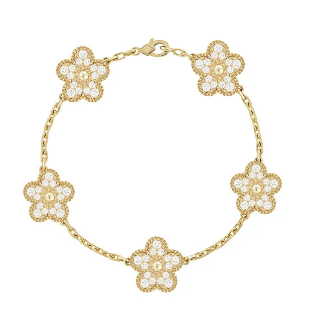 Armband aus verzinktem Achatstein und Edelstahl