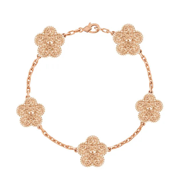 Armband aus verzinktem Achatstein und Edelstahl